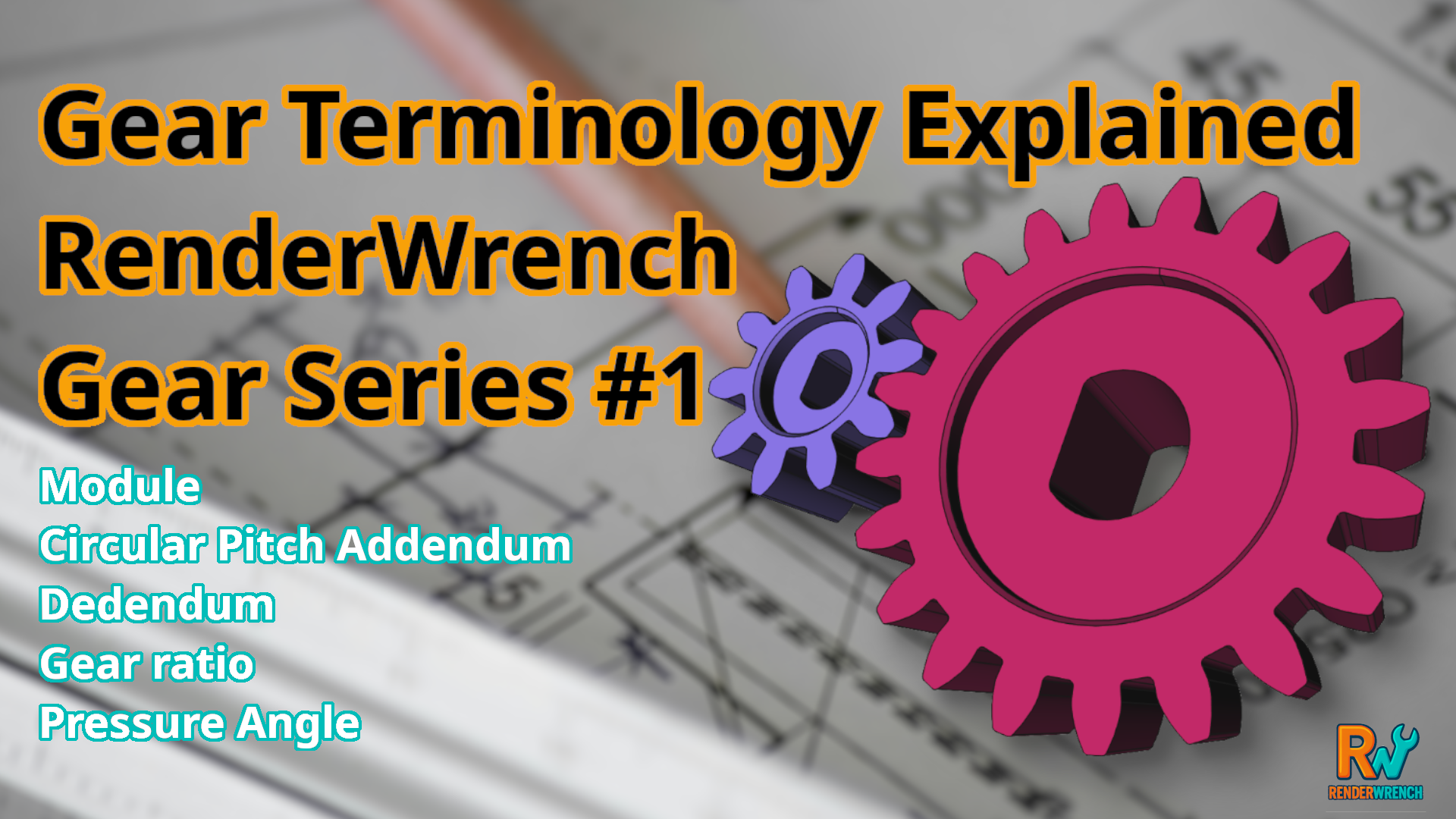Gear Terminology Guide: Module, Circular Pitch, Addendum & Dedendum ...